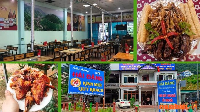 Nhà hàng Hải Đăng – Tam Đảo nổi tiếng với thực đơn phong phú