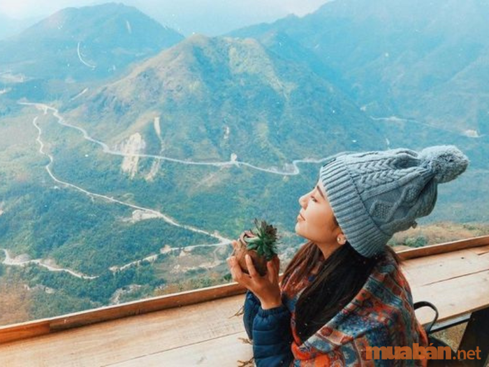 Điểm dừng chân tuyệt vời để ngắm nhìn toàn cảnh đèo Ô Quy Hồ