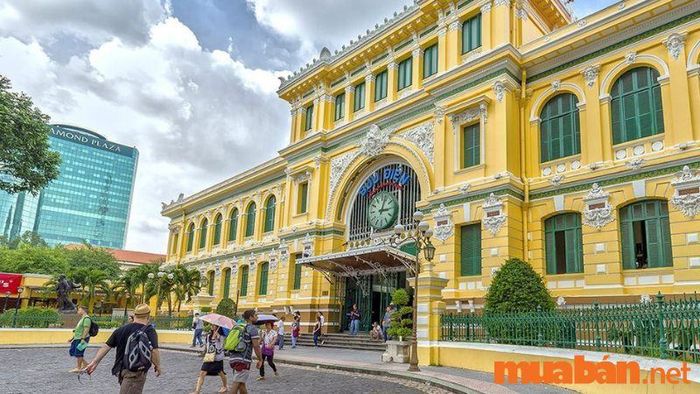 Bưu điện Thành phố là một điểm đến tuyệt vời mang đậm phong cách Châu Âu (Nguồn ảnh: Sưu tầm)