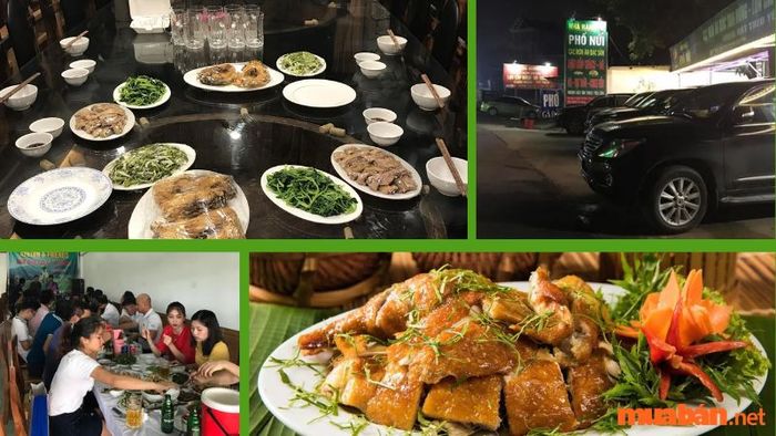 Nhà hàng Phố Núi được nhiều du khách yêu thích