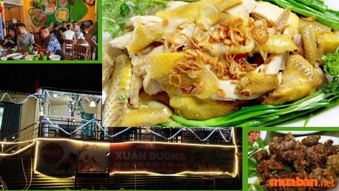 Nhà hàng Xuân Dương sở hữu thực đơn rất hấp dẫn
