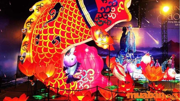 Thung lũng Sao Băng lấp lánh với những ánh đèn rực rỡ, rất thích hợp cho việc sống ảo (Nguồn ảnh: Sưu tầm)
