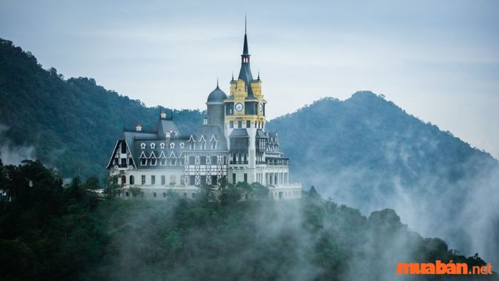 Lâu đài Château De Tamdao sở hữu vẻ đẹp độc đáo và lạ mắt
