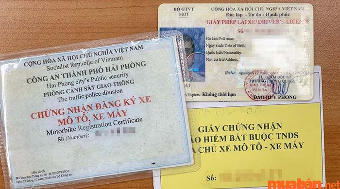Bạn cần chuẩn bị đầy đủ giấy tờ khi sử dụng xe máy thuê