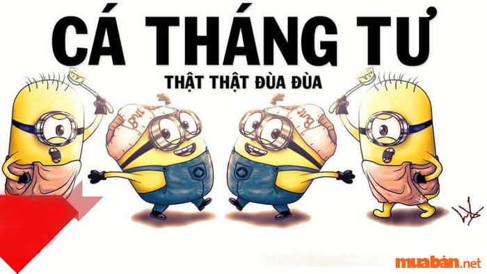 Câu stt cá tháng tư