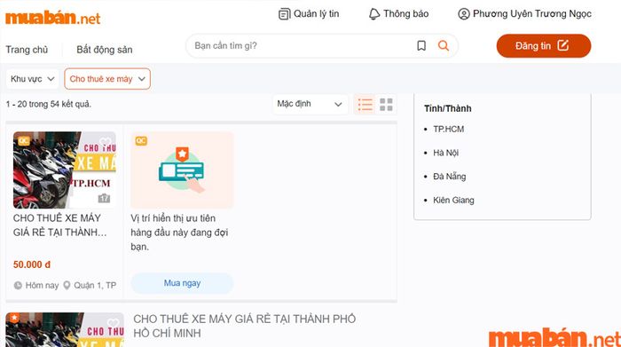Bạn có thể tìm kiếm các địa chỉ cho thuê xe máy Phan Thiết uy tín trên Mytour