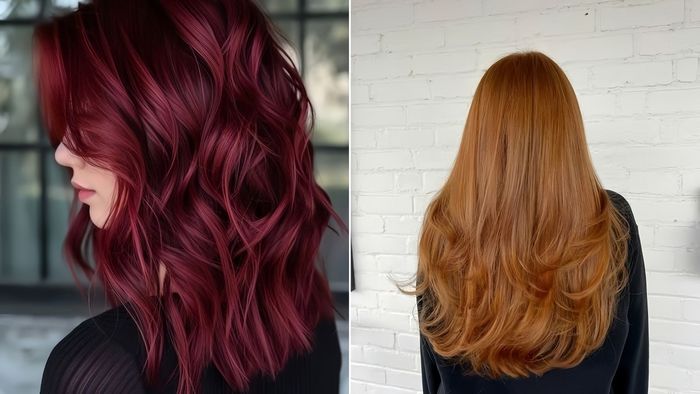 Nhuộm tóc màu đỏ tím trầm và những câu hỏi thường gặp