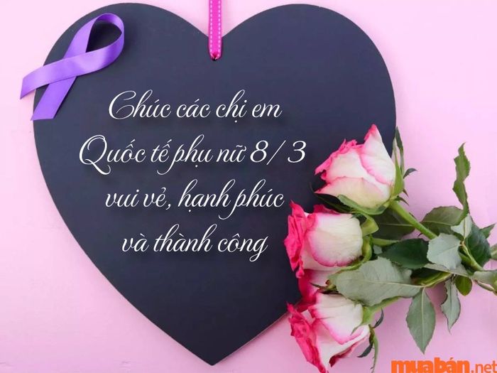 Hình ảnh 8/3 mang ý nghĩa chúc mừng Ngày Quốc tế Phụ nữ