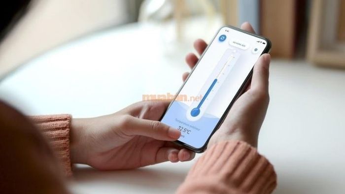 Nắm bắt nhiệt độ xung quanh thông qua việc sử dụng các ứng dụng đo nhiệt độ phòng hiện đại - Nguồn: Internet