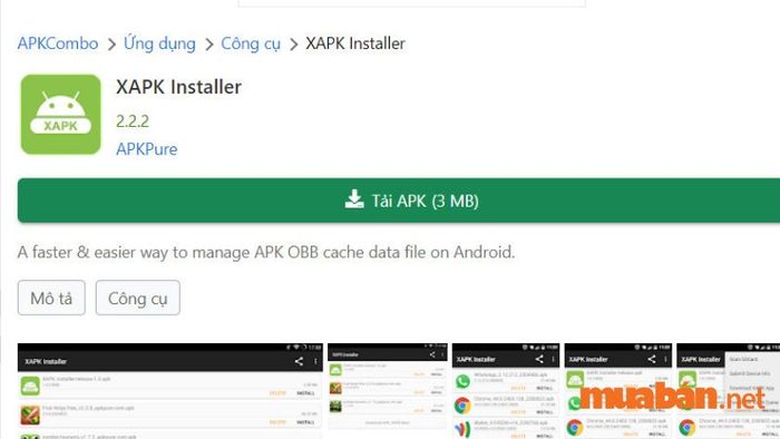Tải XAPK Installer
