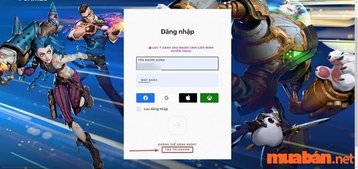 Cách đổi tên trong Tốc Chiến