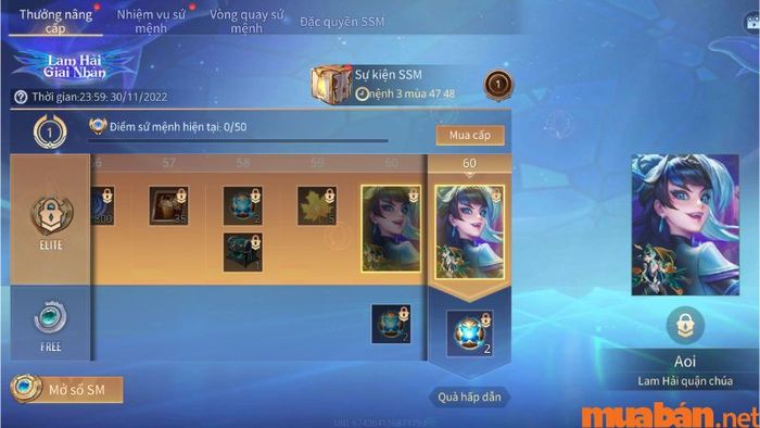 Cấp độ tối đa của cả hai mốc đều là level 60