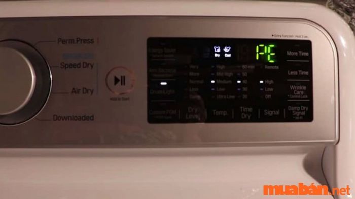Lỗi máy giặt LG Inverter