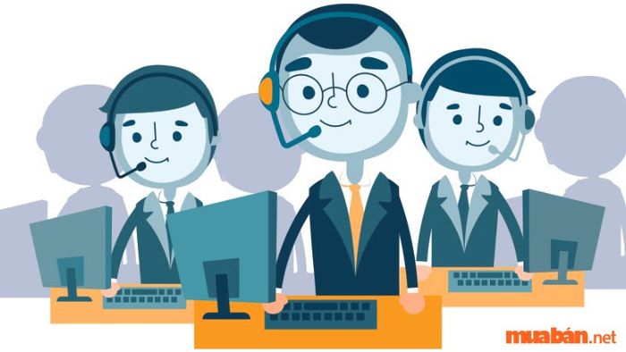 Nhân viên tổng đài sẽ hỗ trợ bạn phân tích thông tin đã được truyền.