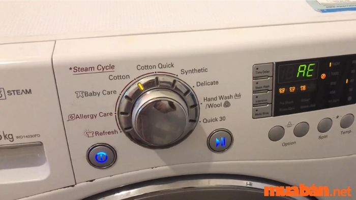 Lỗi máy giặt LG Inverter