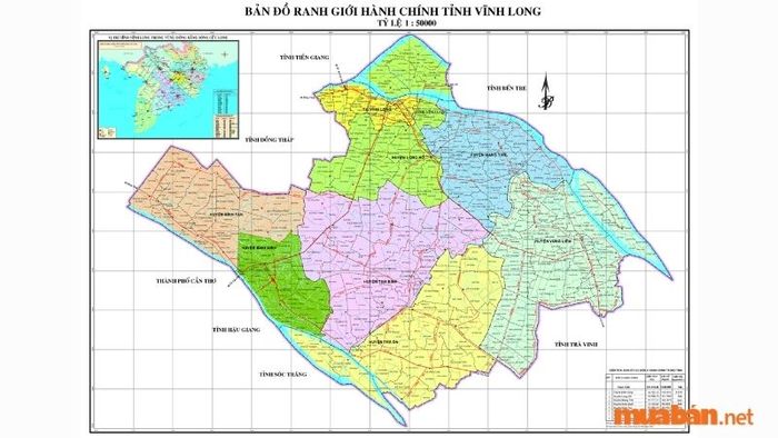 Vĩnh Long, một tỉnh miền Nam Việt Nam, hiện có tổng cộng 8 đơn vị hành chính.