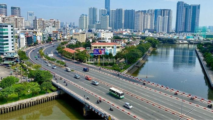 Các tuyến giao thông chủ yếu tại quận Bình Thạnh