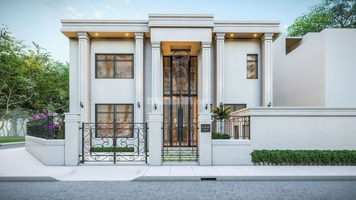 Mẫu nhà phố tân cổ điển đang thịnh hành nhất hiện nay