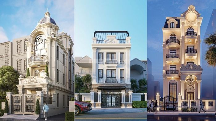 Mẫu nhà phố tân cổ điển thịnh hành nhất hiện nay