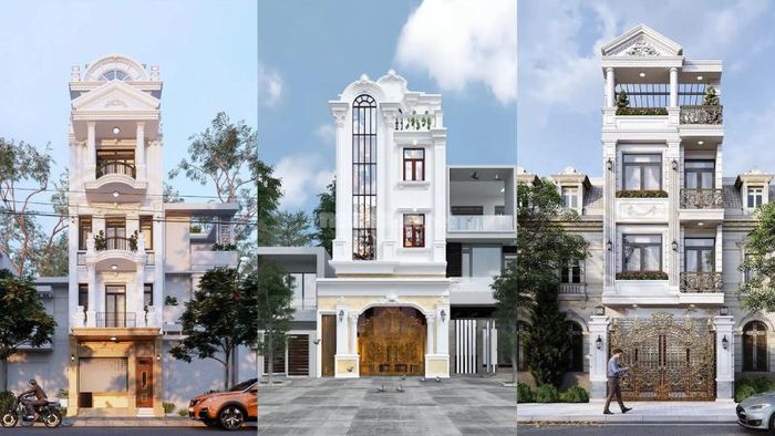 Mẫu nhà phố tân cổ điển được ưa chuộng nhất hiện nay