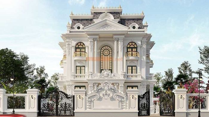 Nhà tân cổ điển ba tầng