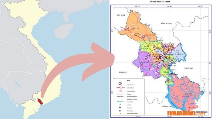 Thành phố Hồ Chí Minh hiện có tổng cộng 22 đơn vị hành chính cấp huyện