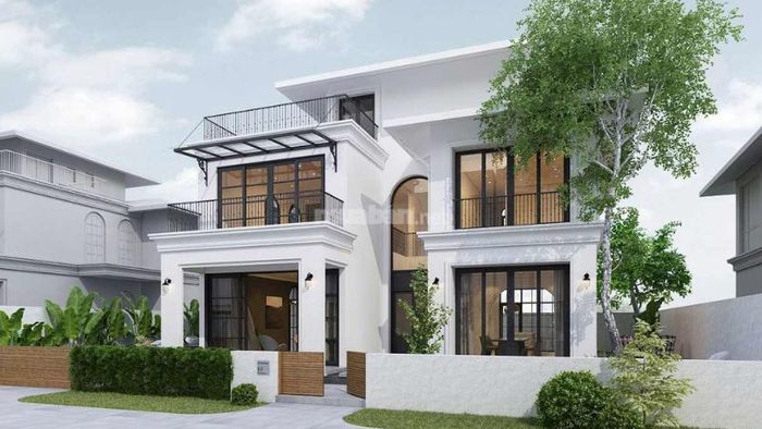 Mẫu nhà phố tân cổ điển đang được ưa chuộng nhất hiện nay