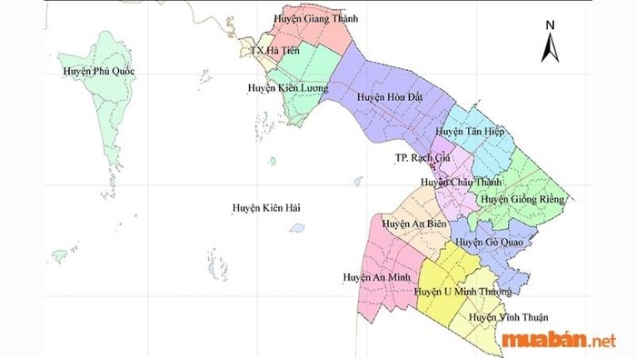 Kiên Giang được tổ chức thành 15 đơn vị hành chính với 3 thành phố.