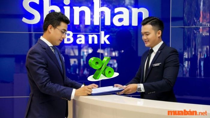 Lãi suất vay tại ngân hàng Shinhan dao động khoảng 6,7%/năm
