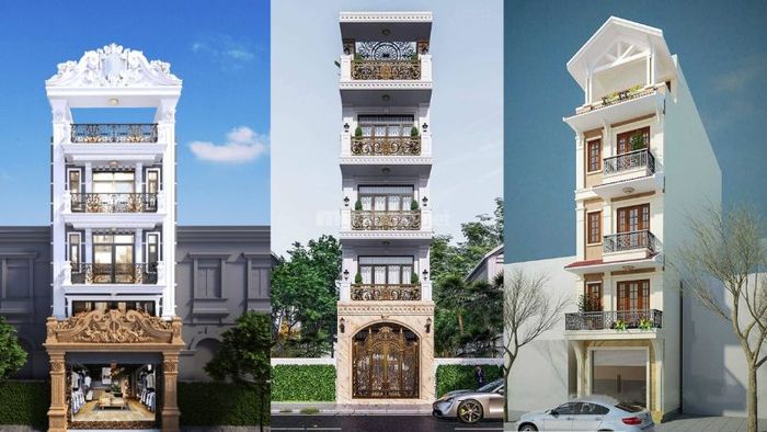 Mẫu nhà phố tân cổ điển thịnh hành nhất hiện nay