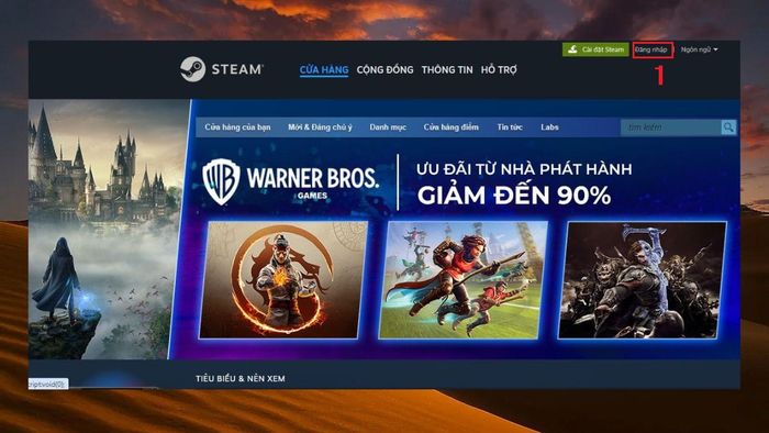 Hướng dẫn tải Code Vein trên máy tính - Bước 1