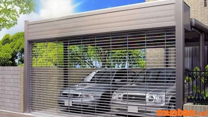 Thiết kế nhà để xe ô tô giúp giữ gìn xe tốt hơn