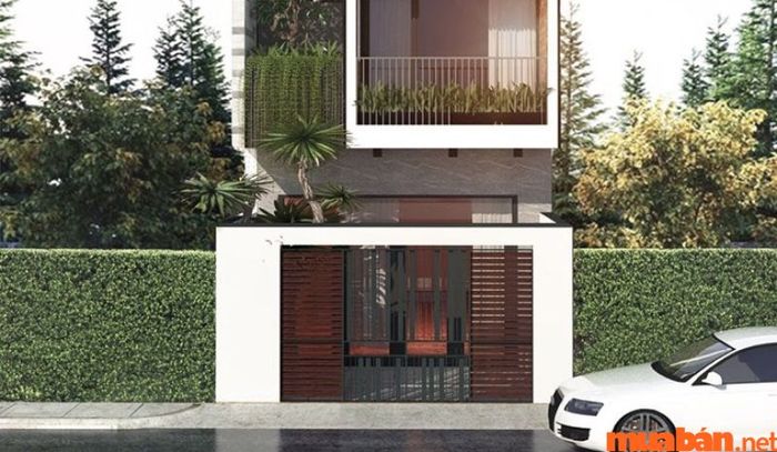Thiết kế dành cho nhà 2 tầng và 1 tum