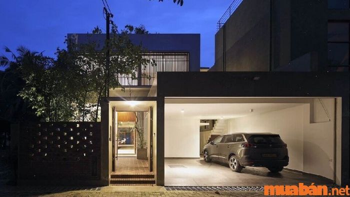 Khi thiết kế garage ô tô, cần chú ý đến yếu tố phong thủy của ngôi nhà