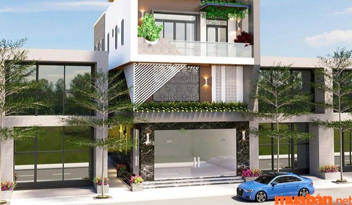 Thiết kế nhà vừa ở vừa kinh doanh kiểu 3 tầng có thể cho thuê