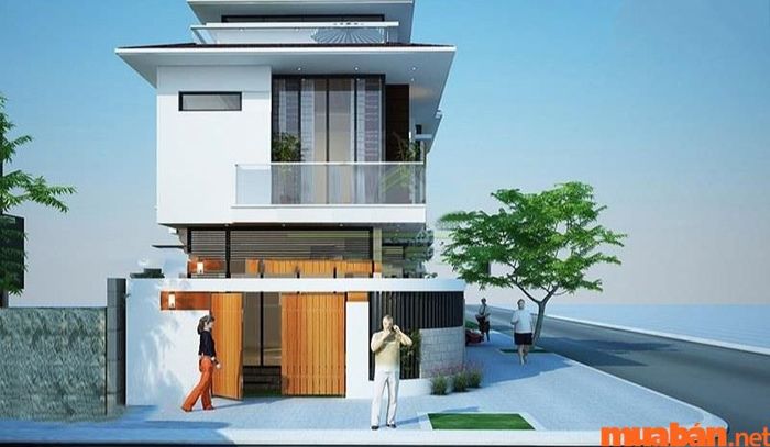 Thiết kế nhà vừa ở vừa buôn bán 2 tầng