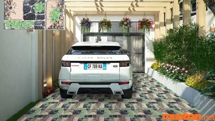 Khi thiết kế nhà để xe ô tô, nên bố trí lối đi thông thoáng và hợp lý