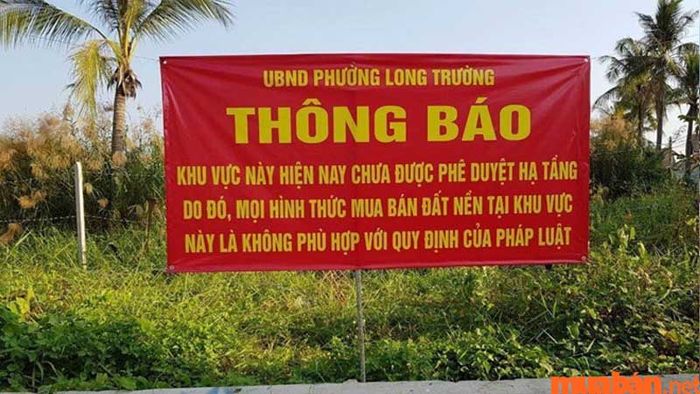 Các dự án “ma” không được phê duyệt bởi cơ quan có thẩm quyền có thể đẩy giá đất nền lên cao
