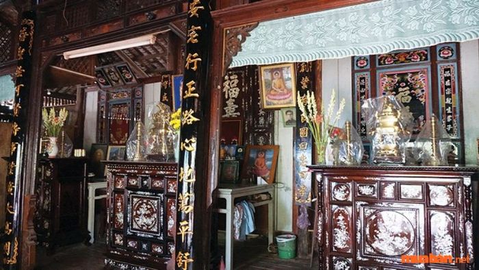 kiến trúc nhà ba gian Nam Bộ