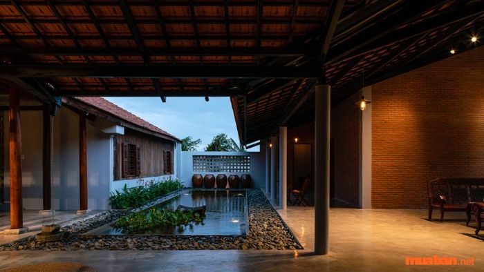 kiến trúc nhà ba gian Nam Bộ