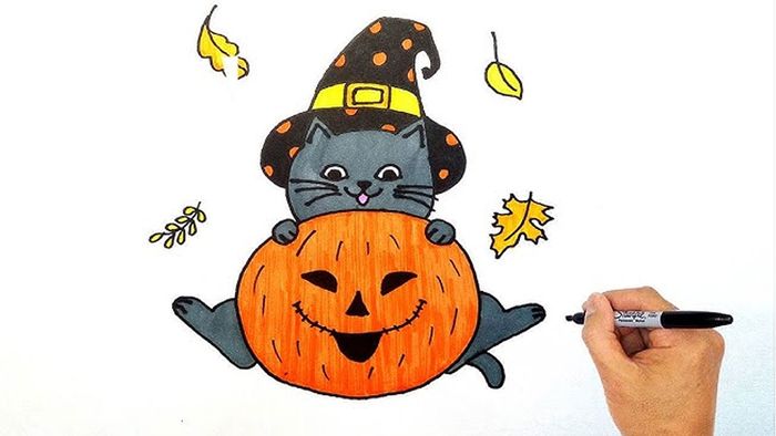 Hình ảnh bí ngô Halloween đáng yêu