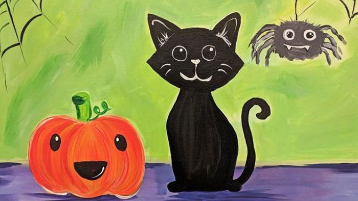 Những hình vẽ bí ngô dễ thương cho ngày Halloween