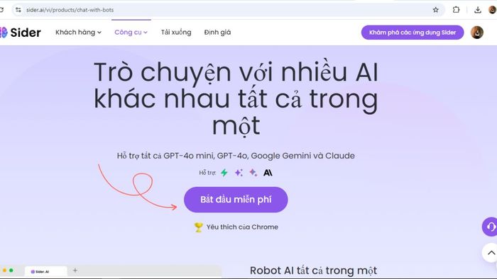 Các tính năng chính của Sider AI
