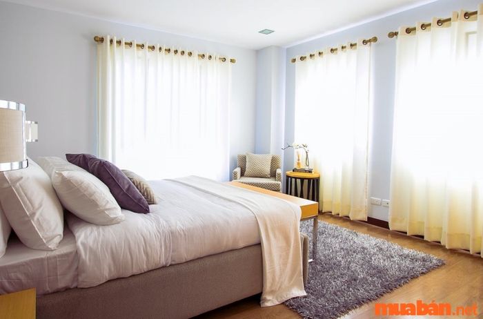 Cách sắp xếp cửa sổ trong phòng ngủ