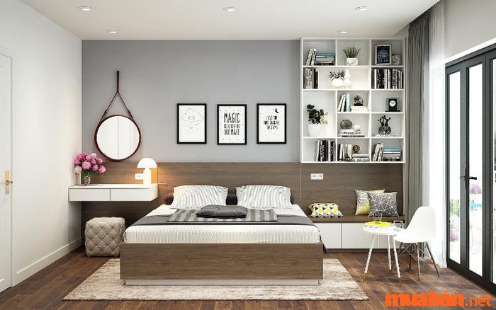 Không nên để các vật phẩm có yếu tố nước trong phòng ngủ