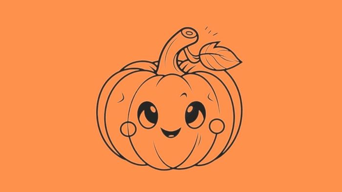 Hình ảnh bí ngô Halloween đáng yêu