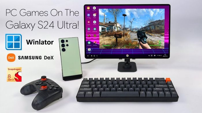 Hiện tại, Snapdragon 8 Gen 3 đã có thể chạy game giả lập PC.