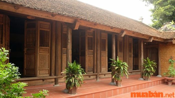 Mẫu nhà gỗ kiểu truyền thống