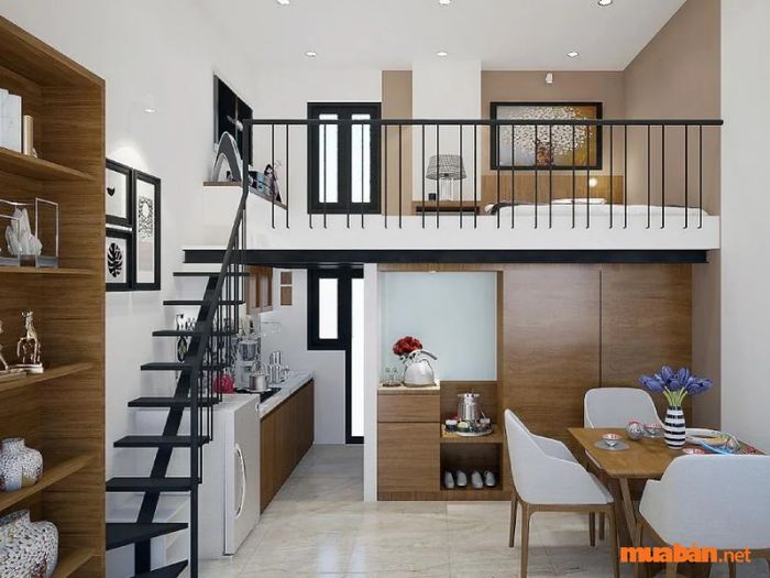 Các bước trang trí phòng trọ có gác lửng là gì?
