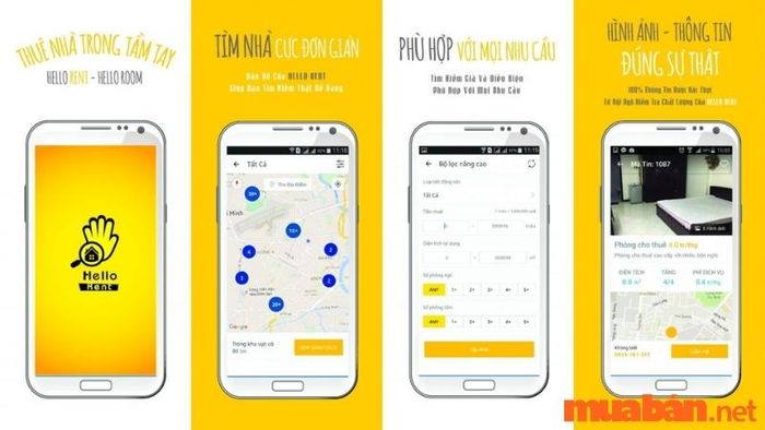 Ứng dụng tìm nhà trọ
